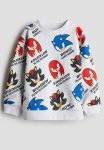 Printed Sweatshirt - Grey