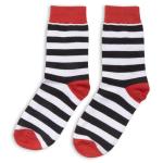 Black & White Stripe Socks