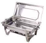 Smte Chafing Dish With Two Single Pan Burners With Keychain