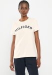Tommy Hilfiger Regular Hilfiger Vasity Emb Crew-neck Short Sleeve - Weathered White