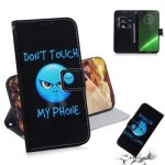 Anger Pattern Coloured Drawing Horizontal Flip Leather Case For Motorola Moto G7 Moto G7 Plus With Holder & Card Slots & Walle
