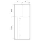 NB205 - - B1 B21 B3S B4 - 30X70MM - 100 White Cable Labels