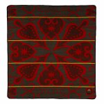 Seanamarena - Chromatic Scarlet emerald gold - 155 X 165 Cm
