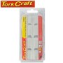 Tork Craft Vice Jaws Magnetic Alum. 125MM X 32MM 2PC Prism Face TCMG8125