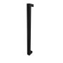 Straight Square Pull Handle Stainless Steel Matte Black 600MM