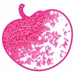 Vermicelli Single Colours – Pink