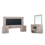 Dreambound 5-PIECE Bedroom Suite B66F Water Pear Shallow Ash