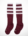 Sport Socks – Maroon & White