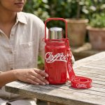 Stainless Steel Vacuum Water Bottle With Handle