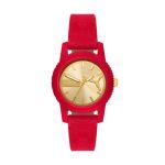 Puma Ultrafresh Three-hand Red Castor Oil Woman's Watch P1076