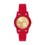 Puma Ultrafresh Three-hand Red Castor Oil Woman's Watch P1076