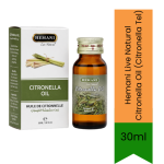 Live Natural Citronella Oil Citronella Tel 30ML - Skin Care For External Use Only - 30ML