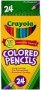 Crayola Coloured Pencil Crayons Pack Of 24