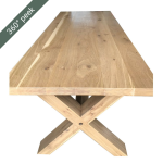 Picnic Dining Table - 4 Seater Rectangular - 1200MM L X 800MM W X 770MM H South African Pine Clear Varnish