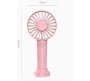 Cosave USB MINI Strong Wind Handheld Fan Portable Quiet Rechargeable Hand Desktop Fan For Student Office Na USB Fan   Pink