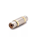 Cyberdyne Rca Female To Rca Female Adaptor Gold