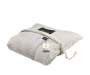 Sofa Side Cover 105X31 - Cord - Velours - Platinum