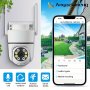 Indoor And Outdoor Dome Wireless Wif Cameras Smart Night Vision Cameras Cell Phone Remote Surveillance Cameras Two-way Voice Email Alerts Video Playback Remote Viewing