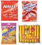Candy Combo -mentos Chappies Halls Smoothies