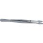 120MM Flat Blade Precision Tweezers