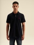 Polo Mens Core Stretch Pique Ss Golfer Navy
