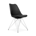 Eames Inspired Chair- Chrome Leg