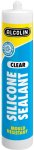 Alcolin Mould Resistant Clear Silicone Sealant Adhesive