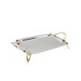 18-10 Stainless Steel Small Tray With Leg SGN2109