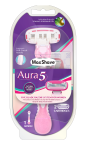 Max-shave Auroma 5 Ladies 5 Blade Razors Kit