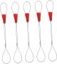 5-PIECE Fish Tape Wire Puller Set Metal Cable Threader Tool For Electrical