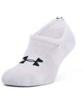 Unisex Ua Core Ultra Lo 3-PACK Socks - White LG