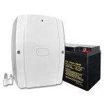 Tronics Battery Backup Power Supply 12V 6.4 Amp With Securi Prod 18AMP Battery