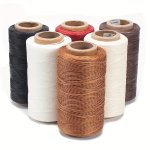 1PCS High-quality Durable 260M 0.8MM 150D Waxed Leather Thread For Hand Sewing - Mixed Color Polyester 100% Craft Supplies