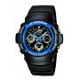 Casio G-shock Digital Quartz Black Resin Mens Watch AW-591-2ADR