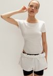 Scoop-back Body - White
