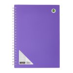 A4 Wiro Book 80PG Neon Violet