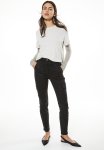 Twill Cargo Trousers - Black