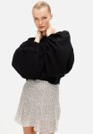 Flared MINI Skirt - Cream small Flowers