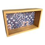 Hanging Wooden Shelf - Oriental Flower