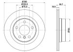 Brake Disc Rear – Vented 300×20 66 – BR12114