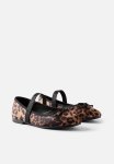Cotton On Olivia Ballet Flat - Taupy Brown leopard