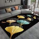 Smte 200CM By 150CM Modern 3D Geometric Design Area 22 Rug With Keychain
