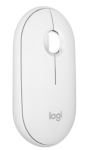Logitech Pebble Mouse 2 M350S Slim Bluetooth Wireless Mouse – Tonal White