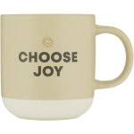 Clicks New Bone Chine Two Toned Colour Slogan Mug Stone