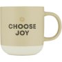 Clicks New Bone Chine Two Toned Colour Slogan Mug Stone