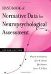 Handbook of Normative Data for Neuropsychological Assessment