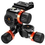 K&f Geared Tripod Head The Ultimate In Precision Shooting KF31.047