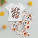 Halloween T-Shirt And Bell Bottoms