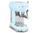 Smeg ECF01PBEU Espresso Coffee Machine 50'S Style in Pastel Blue