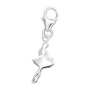 C370-32126 - 925 Sterling Silver Ballerina Dangle Charm